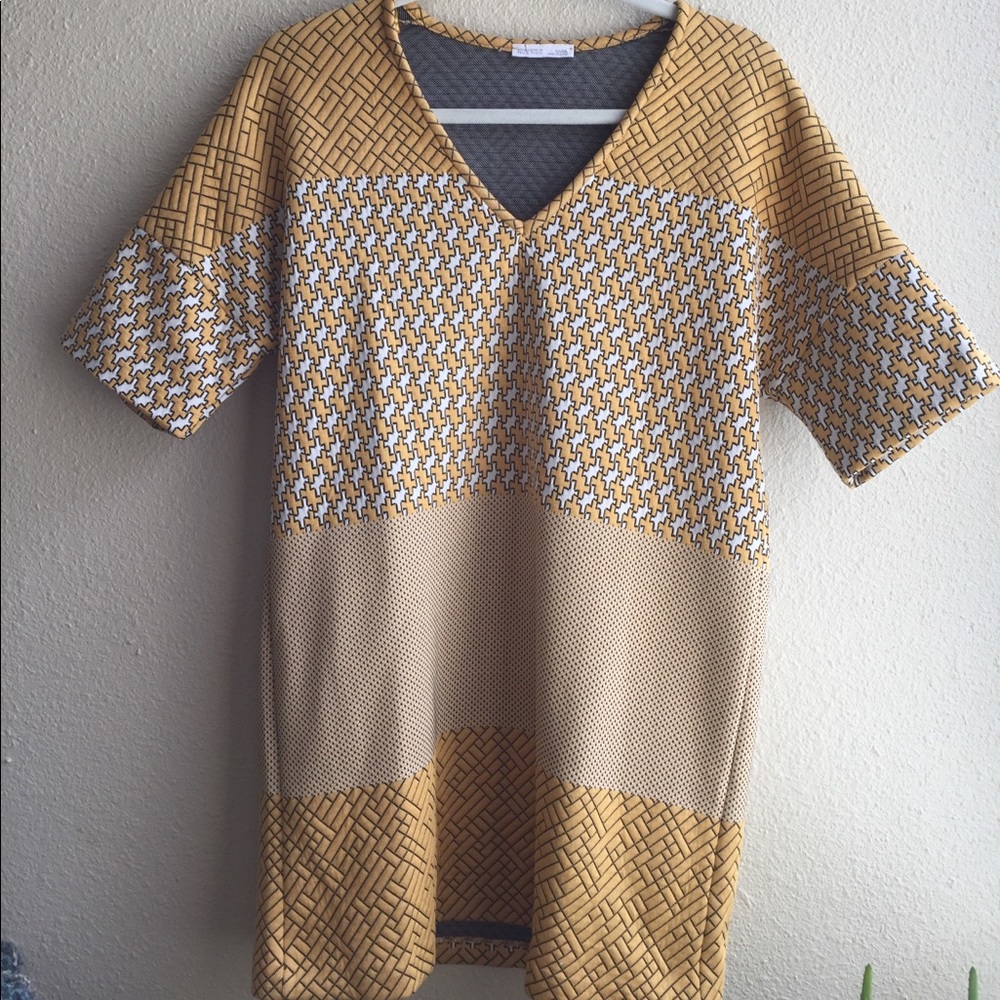 Zara Geo Print Dress